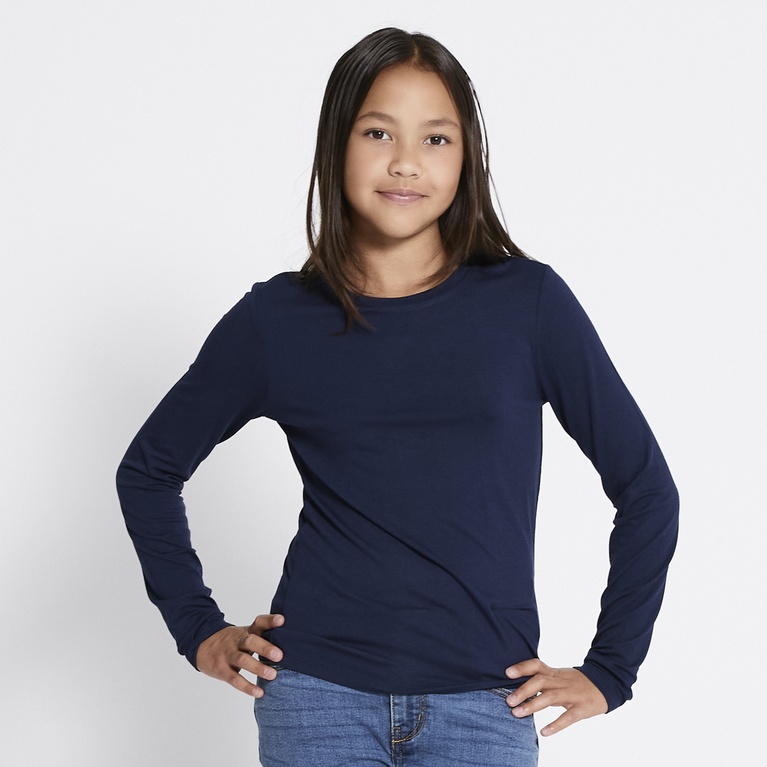 Long sleeve top "Lykke"  Navy